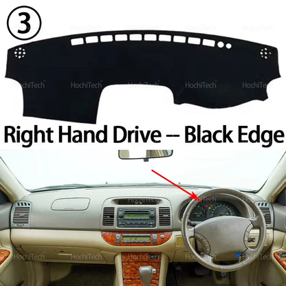 For Toyota Camry XV30 2002 2003 2004 2005 2006 Accessorie Dashboard Cover Pad Car Liner Anti-UV Mat Sunshade Dashmat Carpet Dash