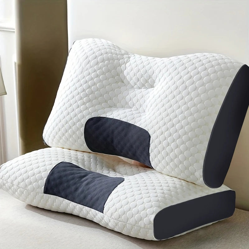 2‑Pack Ergonomic Neck Pillows – Adjustable Orthopedic Support