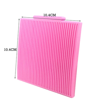 Texture Molding Silicone Molds for Fondant Cake Decorating Molded