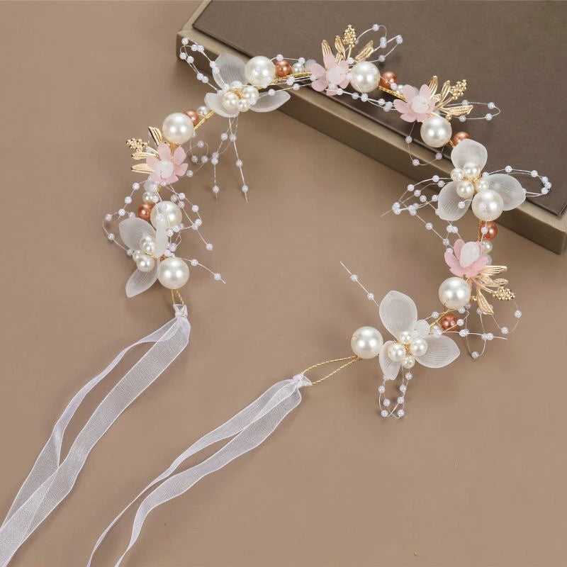 Beautiful Flower Garland Wreath Headband