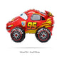 1pc Large Transportation Balloon Racing Balloon Fire Truck Ambulance School Bus Excavator Motorcycle Balloon for Boys Birthday