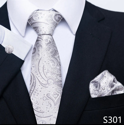 8 cm Tie Pocket Squares Necktie  Set