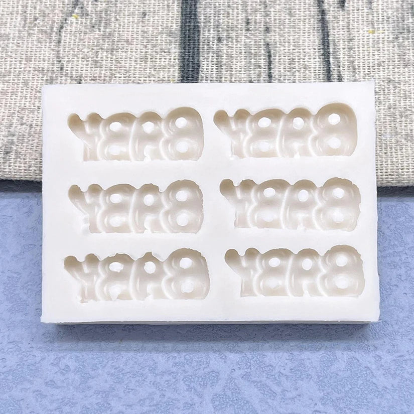 BABY Silicone Sugarcraft Mold Resin Tools Cupcake Baking Mould Fondant Cake Decorating Tools