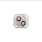 Luxury Camera Lens Film for IPhone 12/ 13/14 /15 Pro Max Mini 14 Plus Metal Glitter Diamond