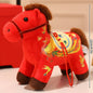 2026 Chinese New Year Keychain The Year of Horse Keyring Mascot Pendant Chinese Spring Festival Cute Pony Pendant