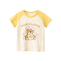 Short Sleeve Children Girl T-shirts Printed 2-8 Years Cotton Toddler Girl Tops Kids Baby Girl Tees Clothes
