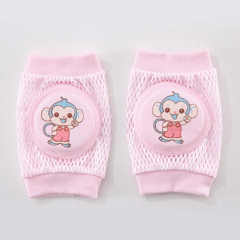 Baby Accessories Knee Pads Safety Boy Girl Kids Crawling Gaiter Toddler Slip Protector Infant Animal Monkey Tiger Dino Elephant
