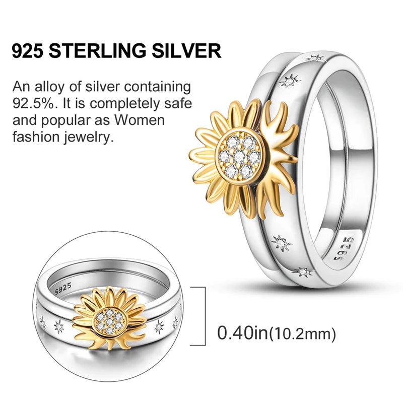 925 Sterling Silver Ring – Colorful Cubic Zirconia Women’s Wedding & Engagement Jewelry