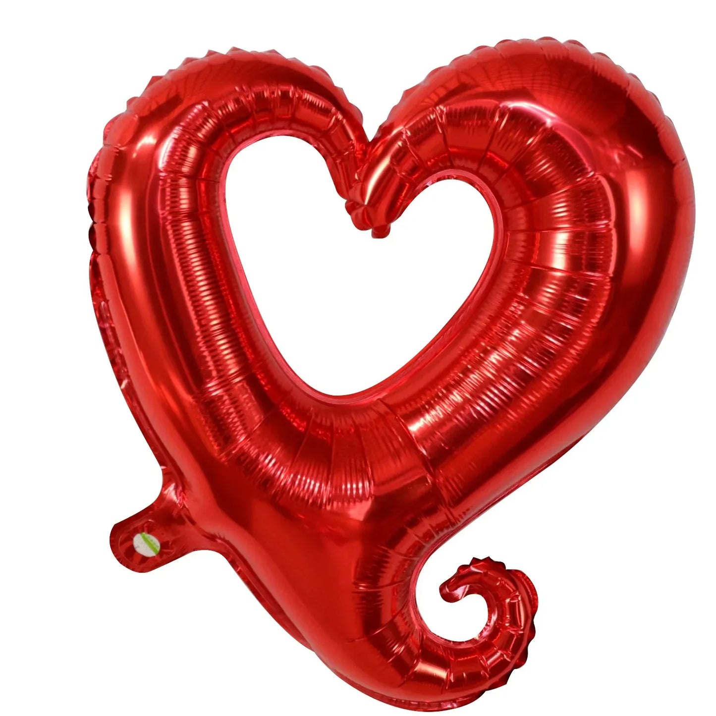 10pcs 18inch Hook Foil Helium Balloons 45x45cm Size Heart Shaped Wedding Valentine's Day Party Decoration Balloons Supplies