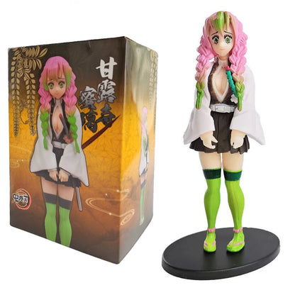 Anime Figure Kamado Tanjirou Nezuko Demon Slayer Figure Action Figures PVC Model Toys Zenitsu Figurine Inosuke Kimetsu No Yaiba