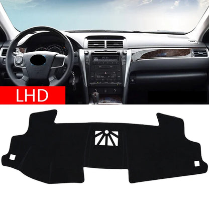 For Toyota Camry 50 XV50 2012~2017 Car Center Console Dashboard Cover Kit Sun Shade Anti-UV Pad Sun-proof Carpet Mat Accessories