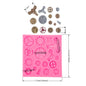 Lock Key Silicone Molds Fondant Chocolate clocks Mold Sugarcraft Clay DIY Baking Tool Cakes Cupcakes Decoration