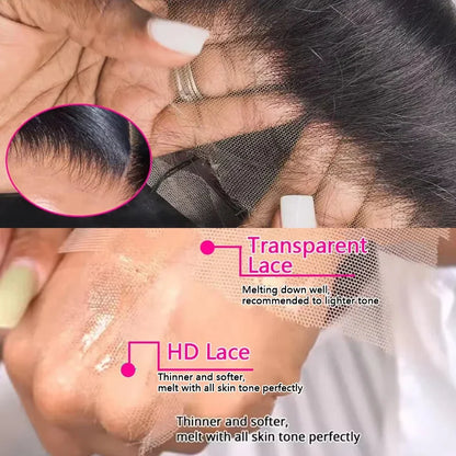 30–40" Body Wave HD Lace Wig – 13x6, 13x4, 4x4, 5x5 & 360 Pre‑Plucked Brazilian Human Hair Lace Front for Women