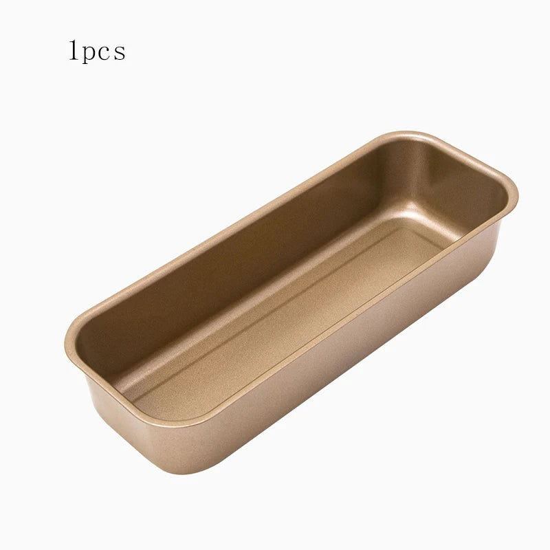 Golden Non‑Stick Toast Bread Pan – Durable Easy‑Clean Bakeware