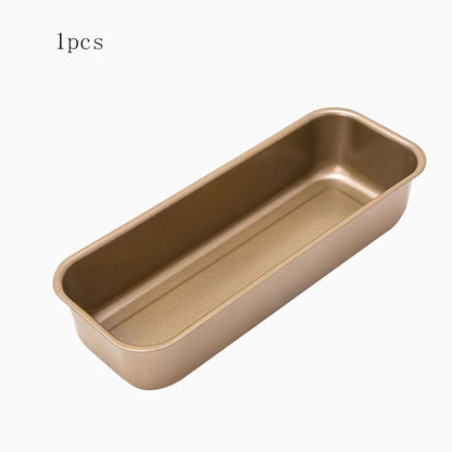 Golden Non‑Stick Toast Bread Pan – Durable Easy‑Clean Bakeware