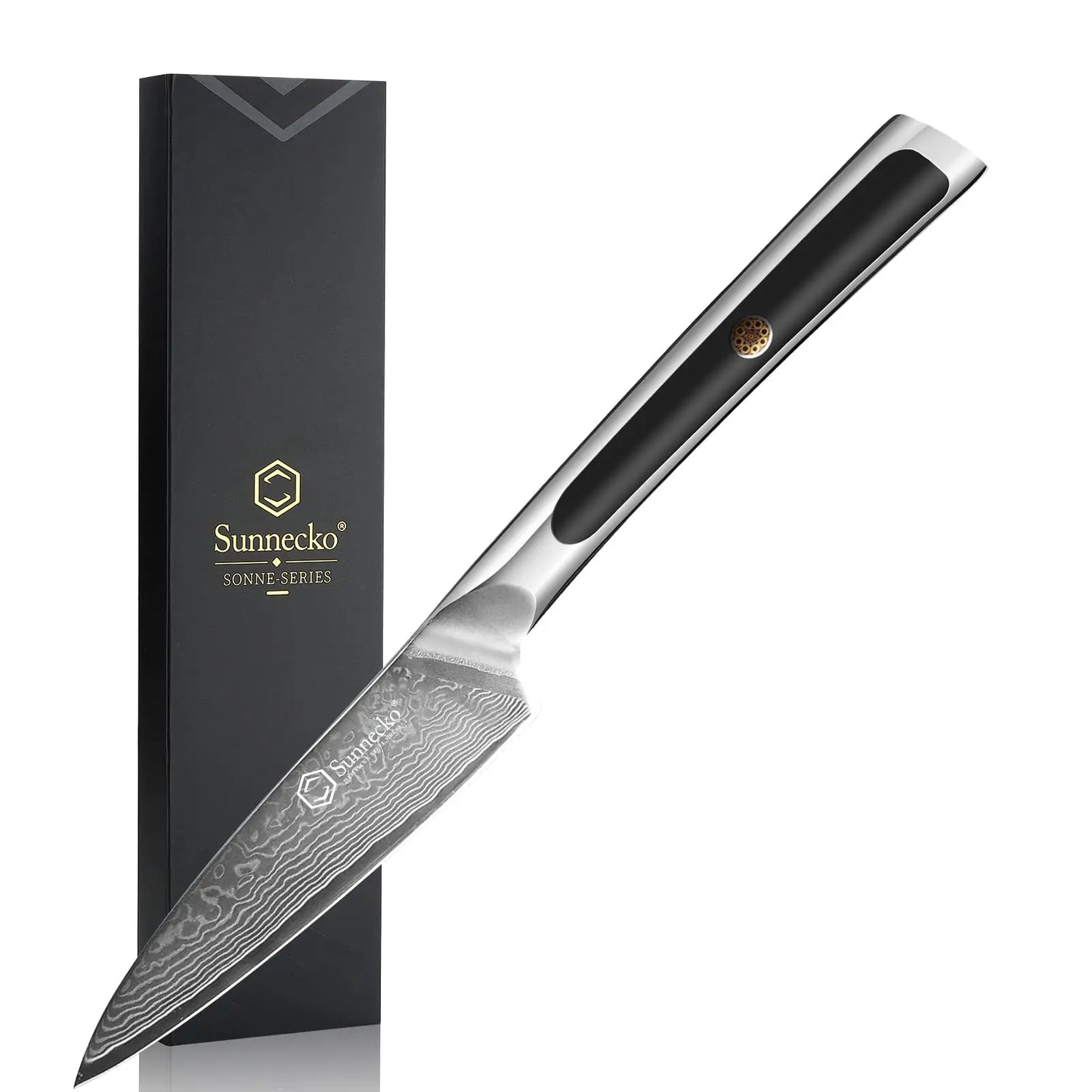Sunnecko Damascus Chef Knife Set – 1–7 PCS High Carbon VG10 Steel Ultra‑Sharp Kitchen Knives