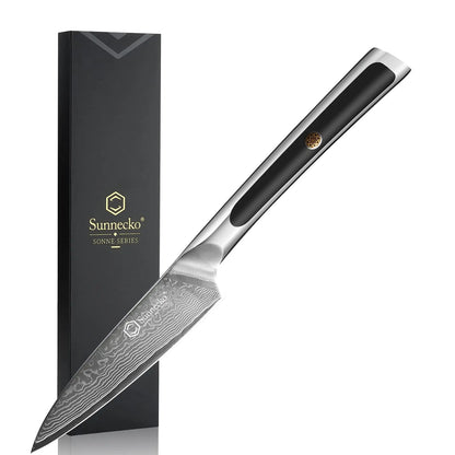 Sunnecko Damascus Chef Knife Set – 1–7 PCS High Carbon VG10 Steel Ultra‑Sharp Kitchen Knives
