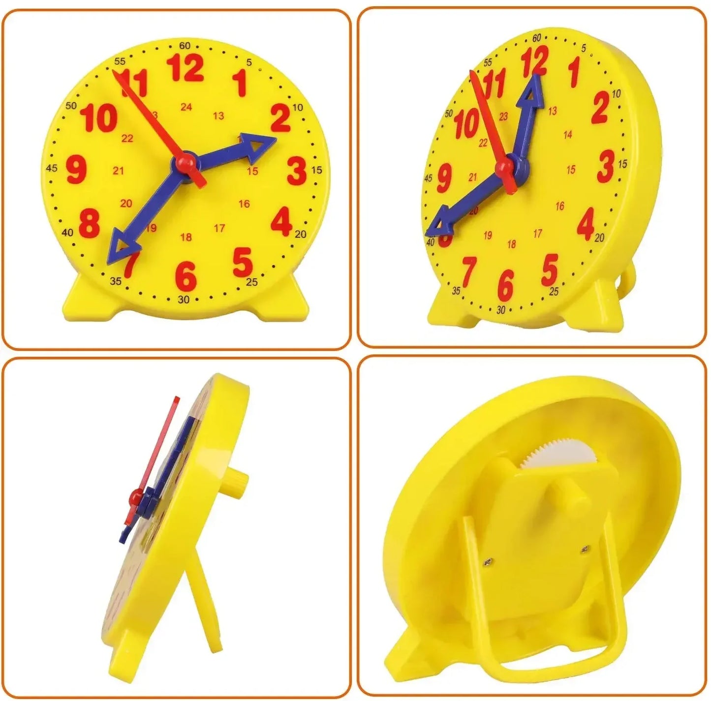 Early Education Time Teaching Clock-  Learning Resources  Age 4+ Kids