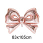 Giant Black Pink Bow Balloon Coquette Birthday Party Decorations Bowknot Balloon for Girls Baby Shower Bridal Wedding Supplies