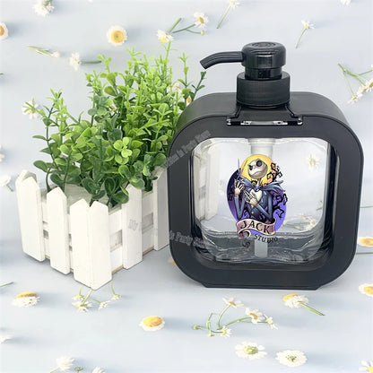 Nightmare Before Christmas Soap Dispenser Liquid Lotion Hand Pump Soap Dispenser Refillable Shampoo Bottle Hand Soap Dispenser