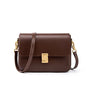 2025 genuine Leather Women Crossbody Bag Luxury Design Small Square Bag Cowhide Women's Commuter Shoulder Bag ladies gift