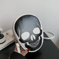 Creative Halloween Skull Crossbody – Gothic Devil & Ghost PU Leather Candy Bag Festival Purse