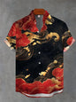 Men’s Retro Hawaiian Shirt – Breathable Short Sleeve Harajuku