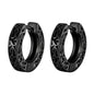 Thick Small Hoop Earrings for Men Teens, Anit Allergy Stainless Steel Huggies Earrings, Unisex Punk Rock Ear Jewelry