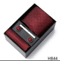 Men's  Tie Pocket Squares Necktie Box Set