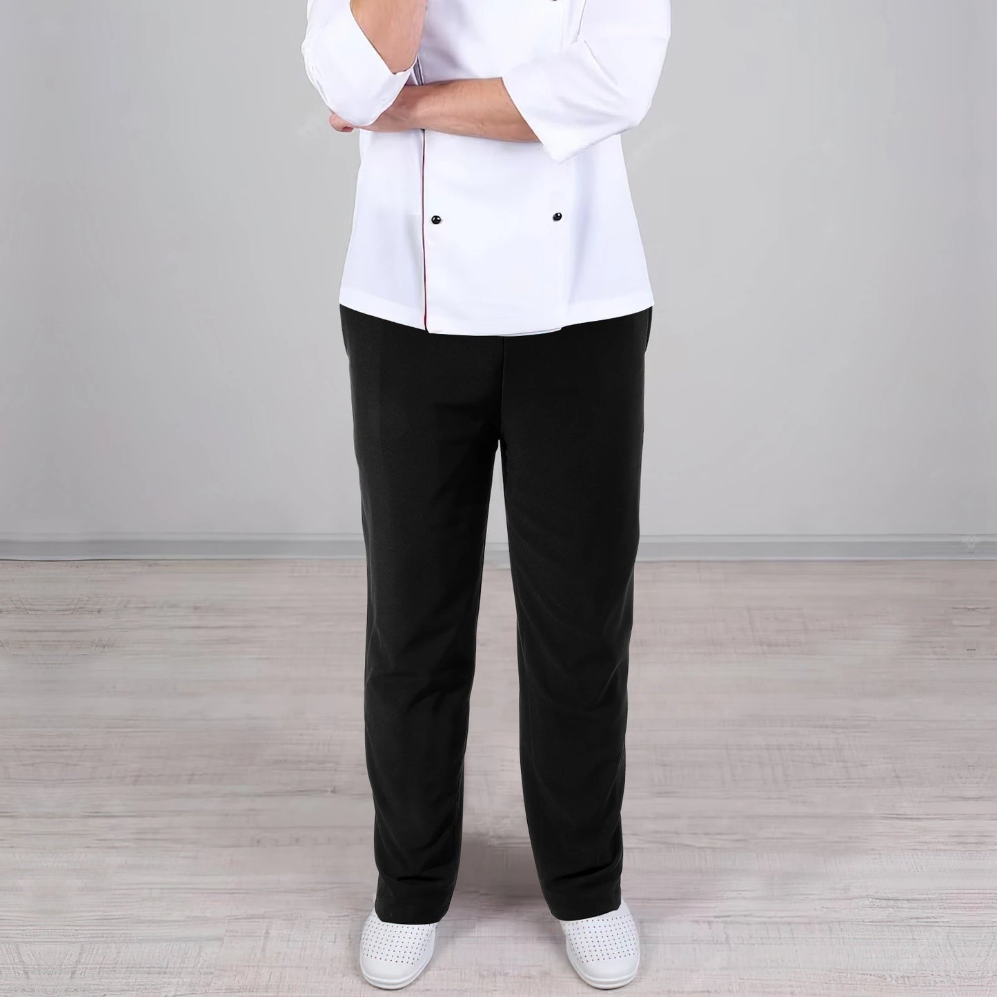 Men’s Chef Work Pants – Loose Cargo Kitchen Uniform Trousers