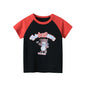 Short Sleeve Children Girl T-shirts Printed 2-8 Years Cotton Toddler Girl Tops Kids Baby Girl Tees Clothes