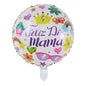 10pcs 18inch spanish mother foil balloon i loveyou have mom balloon heart gift mother's day adult birthday decoration