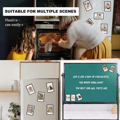 3‑Inch Magnetic Photo Frames for Instax Mini & Polaroid Pictures (5/10‑Pack)