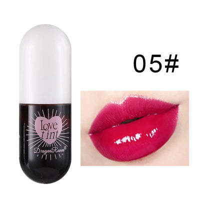 Lip Dye Liquid Lip Glaze Waterproof Non-Stick Liquid Lipstick 6 Colors Available