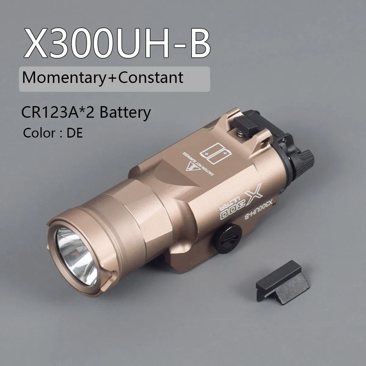 Tactical SureFire LOGO X300 Ultra XH35 X300UH-B Weapon Gun Light Lanterna Torch For Airsoft Pistol Glock 17 18 19 22 20mm Rail