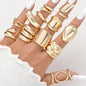 14 Piece Simple Luxury Ring Set