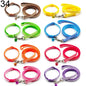 Dog Cat Adjustable Leash  and Collar 24Sets
