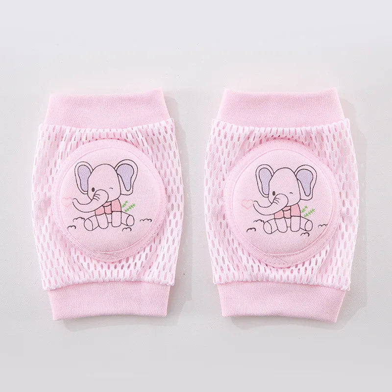 Baby Accessories Knee Pads Safety Boy Girl Kids Crawling Gaiter Toddler Slip Protector Infant Animal Monkey Tiger Dino Elephant