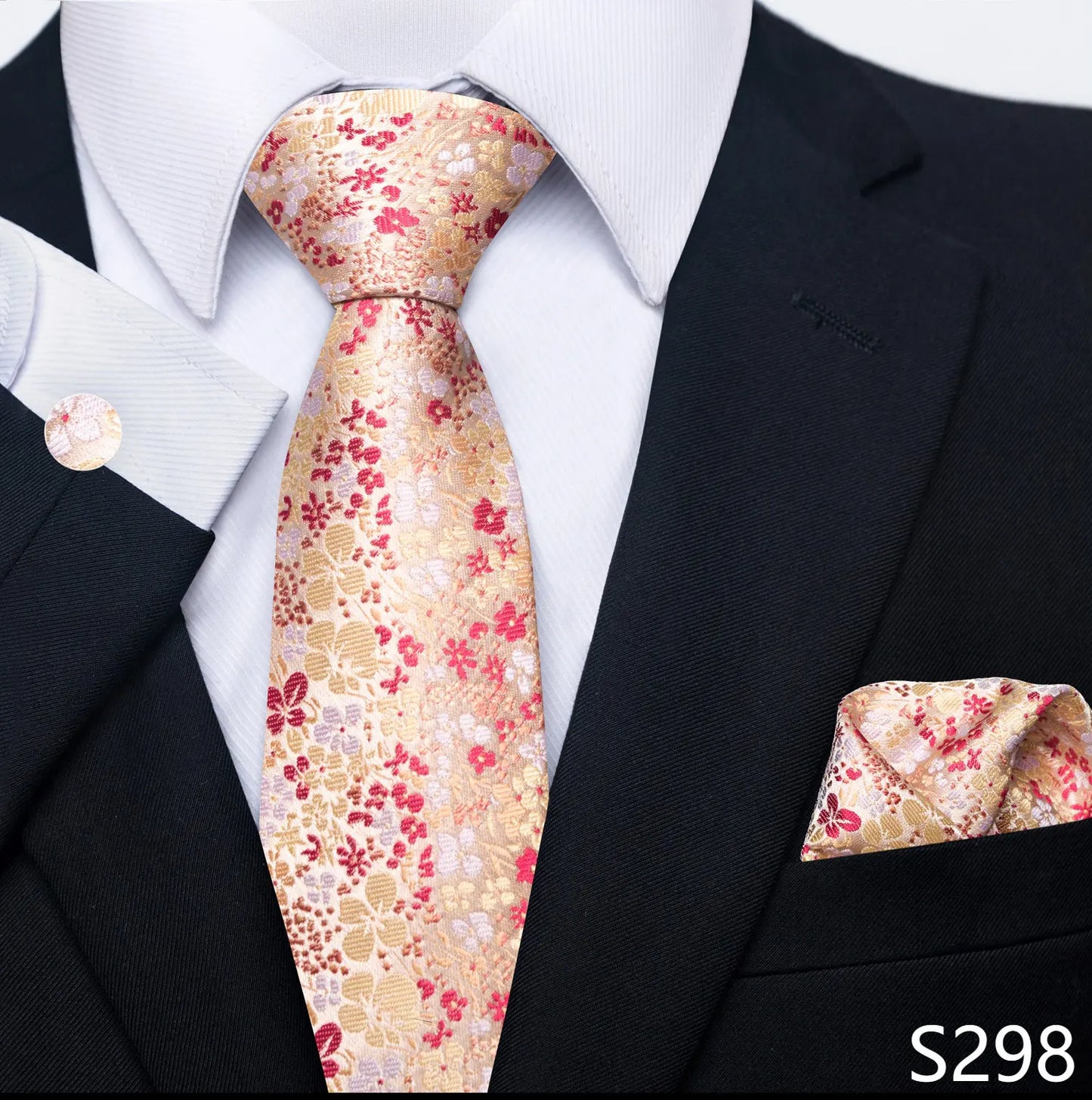 8 cm Tie Pocket Squares Necktie  Set