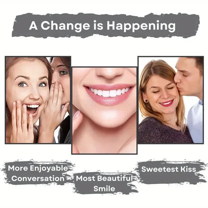 Purple Teeth Cleaning Powder - Sulfate-Free, Deep Cleaning and Polishing, Whitens Teeth in 5 Days, Portable for Daily Use and Travel