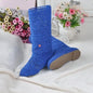 Hollow Boots Shoes Breathable Knit Line Mesh Korean High Summer Women Boots Knee High Womens Shoes
