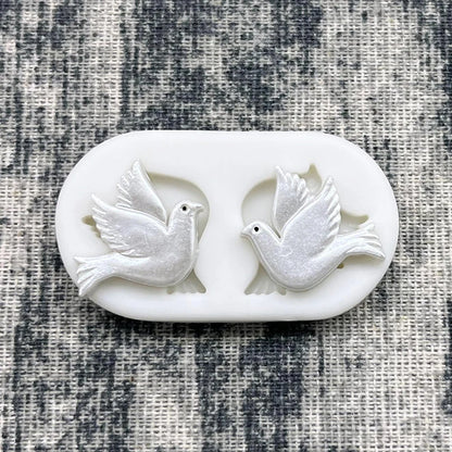 Dove Silicone Mold Fondant Chocolate Sugarcraft Mold Cake Decorating Tools Baking Accessories