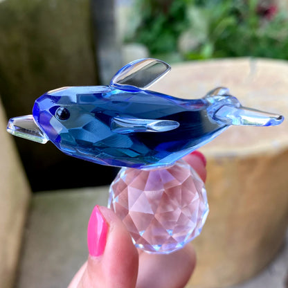 30 Styles Clear Crystal Cute Animal Figurines Glass Sculpture Paperweight Home Decors Table Ornament Xmas Kids Lady Favor Gift