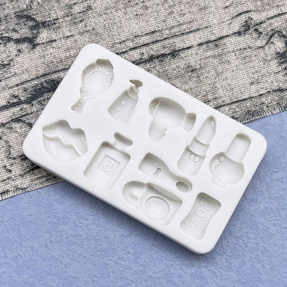 Makeup Hair Dryer Mirror Silicone Mold – Sugarcraft & Resin Tool