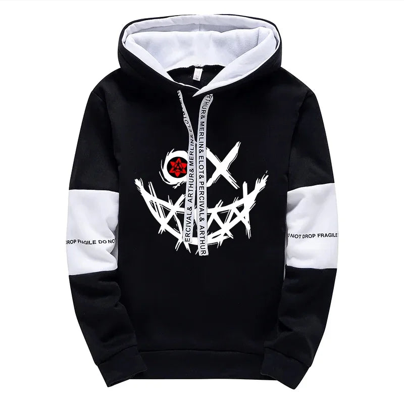 Mens Tracksuit Printed Single Piece Sweatshirts Sweatpants Casual Hoodie Pants Outdoors