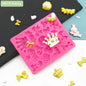 Hot Sell Cartoon Crown Bow Tie Silicone Fondant Cake Mold Cupcake Jelly Candy Chocolate Shaped Decoration Baking Tool Moulds