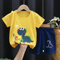 2PCS Children's Sets Boys Girl T-shirt Shorts