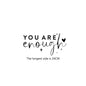 Fashion Women Heat DTF Black Letter Transfer Patch T Shirts Self Love Iron On Print Sticker Clothing Appliqued DIY