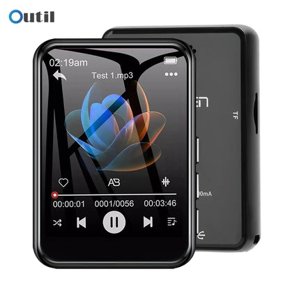 2026 New Bluetooth 5.4 Touch Screen MP3 Player HiFi Lossless Music Play Built-in Speaker 32GB Support Recording E-Book