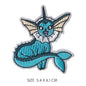 30‑Style Pokemon Embroidery Cloth Patches – Pikachu & Cartoon Iron‑On/Sew‑On Appliques for DIY Clothing